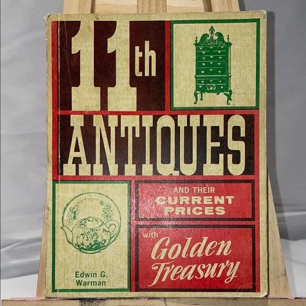 11th Antiques Book with Golden Treasury